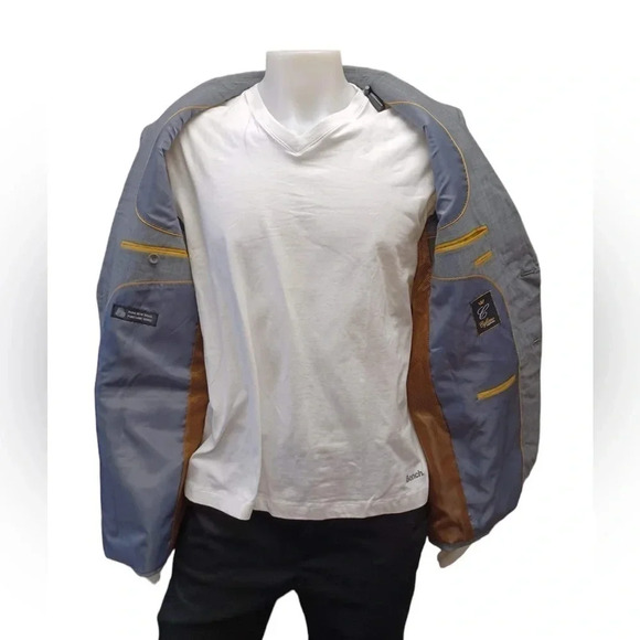 Cigliano Couture Grey Blazer Size  42R - Picture 5 of 10